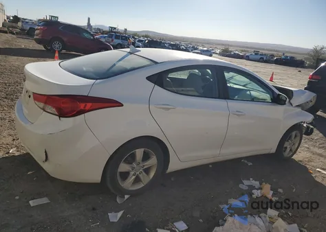 2011 Hyundai Elantra Gls from USA, damaged, VIN 5NPDH4AEXBH005739